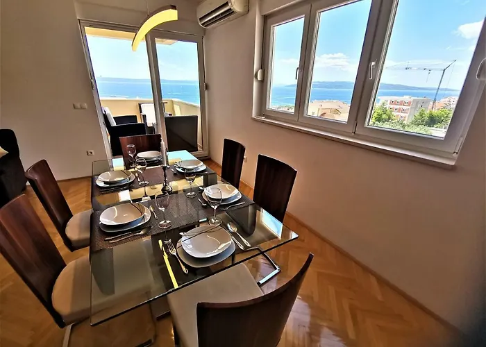 Makarska, Panoramic Sea & Mountains View, Cucek ماكارسكا