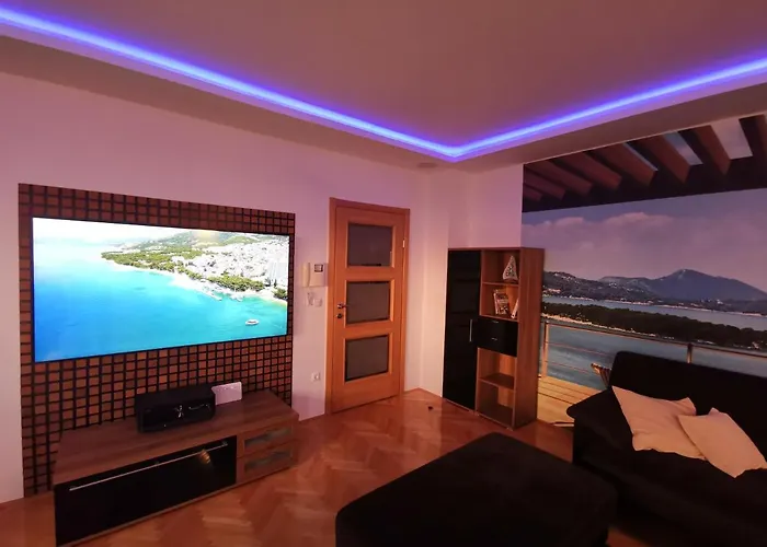 Apartament Makarska, Panoramic Sea & Mountains View, Cucek *
